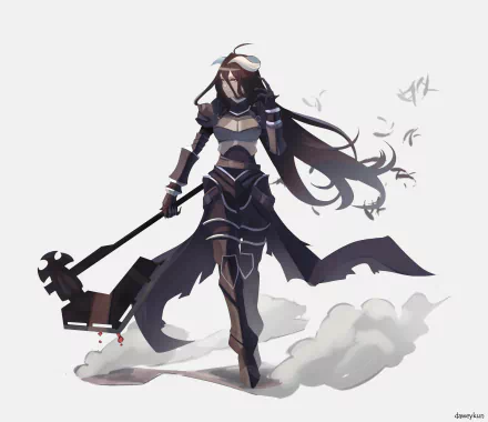 Albedo (Overlord) Anime Overlord HD Desktop Wallpaper | Background Image