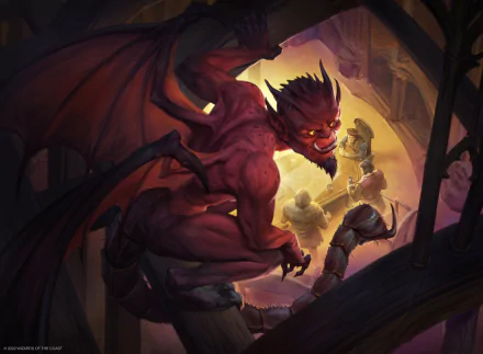  Spying Imp by Konstantin Porubov