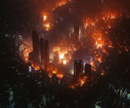 Sci Fi city sci fi city HD Desktop Wallpaper | Background Image