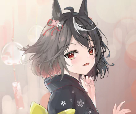 Kitasan Black Anime Uma Musume: Pretty Derby HD Desktop Wallpaper | Background Image