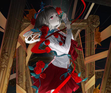 Ib (Character) video game Ib (2012) HD Desktop Wallpaper | Background Image