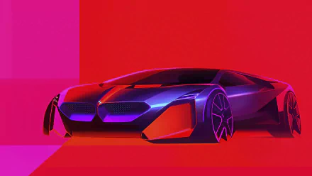 vehicle BMW Vision M NEXT HD Desktop Wallpaper | Background Image