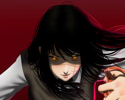 War Devil Asa Mitaka Anime Chainsaw Man HD Desktop Wallpaper | Background Image