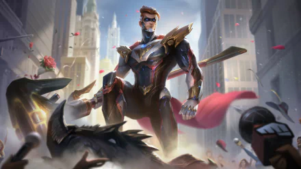  Superhero Jayce Splash by Foritis wang
