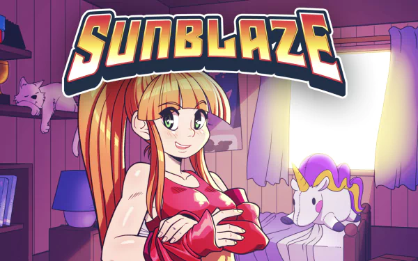 video game Sunblaze HD Desktop Wallpaper | Background Image