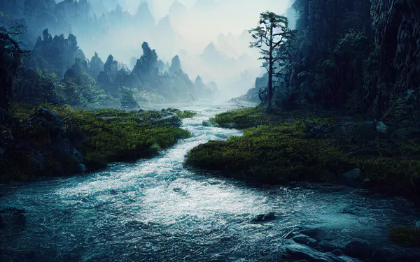  Mountain River
