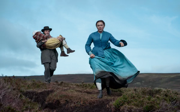 Florence Pugh movie The Wonder HD Desktop Wallpaper | Background Image