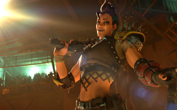 Junker Queen video game Overwatch 2 HD Desktop Wallpaper | Background Image