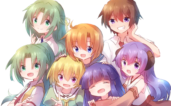 Anime Higurashi When They Cry HD Desktop Wallpaper | Background Image