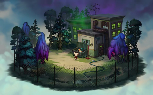 video game Beacon Pines HD Desktop Wallpaper | Background Image