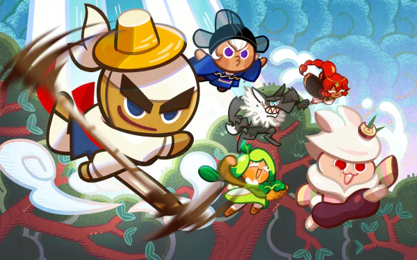 video game Cookie Run: OvenBreak HD Desktop Wallpaper | Background Image