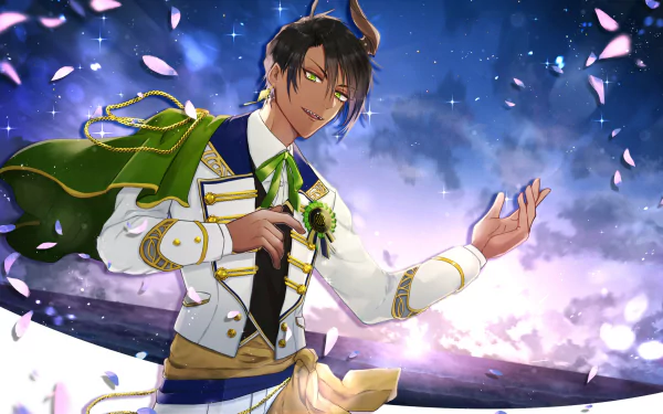 Holostars Aragami Ouga Anime Virtual Youtuber HD Desktop Wallpaper | Background Image