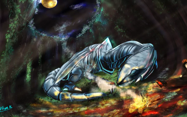 Blue-Eyes White Dragon Anime Yu-Gi-Oh! HD Desktop Wallpaper | Background Image