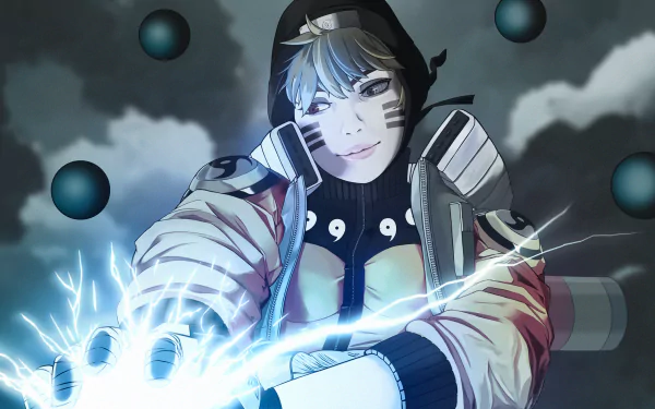  Wattson as Naruto using Chidori by suzusiron
