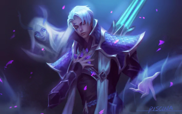 Aphelios (League Of Legends) video game League Of Legends HD Desktop Wallpaper | Background Image