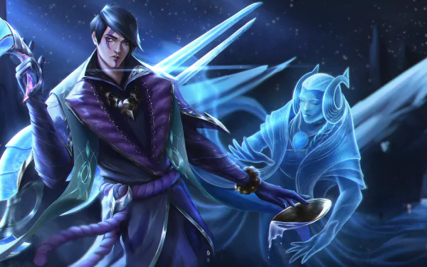 Aphelios (League Of Legends) video game League Of Legends HD Desktop Wallpaper | Background Image