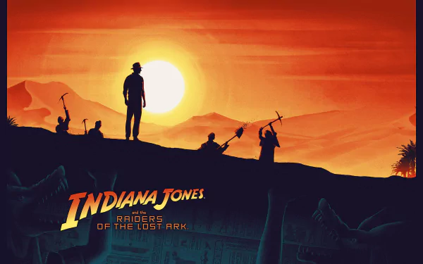 movie Raiders of the Lost Ark HD Desktop Wallpaper | Background Image