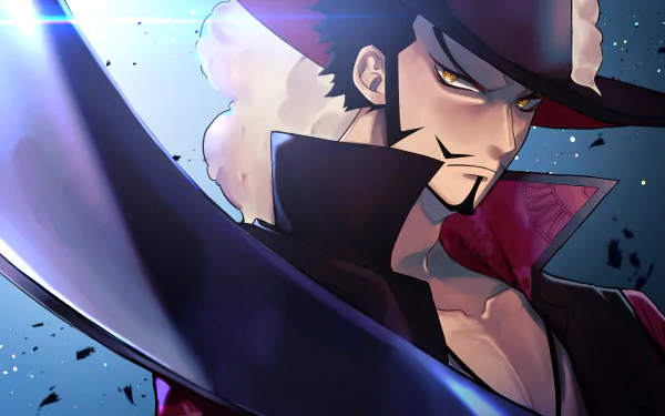 Dracule Mihawk Anime One Piece HD Desktop Wallpaper | Background Image