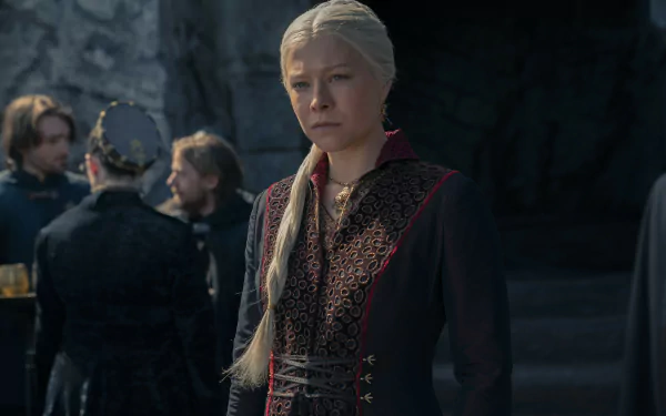 Rhaenyra Targaryen Emma D'Arcy TV Show House of the Dragon HD Desktop Wallpaper | Background Image