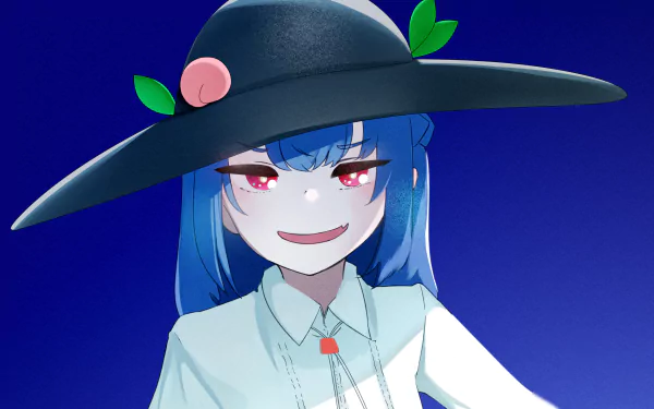 Tenshi Hinanai Anime Touhou HD Desktop Wallpaper | Background Image