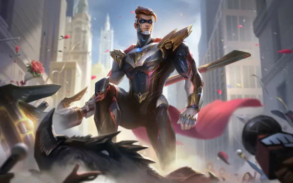  Superhero Jayce Splash by Foritis wang