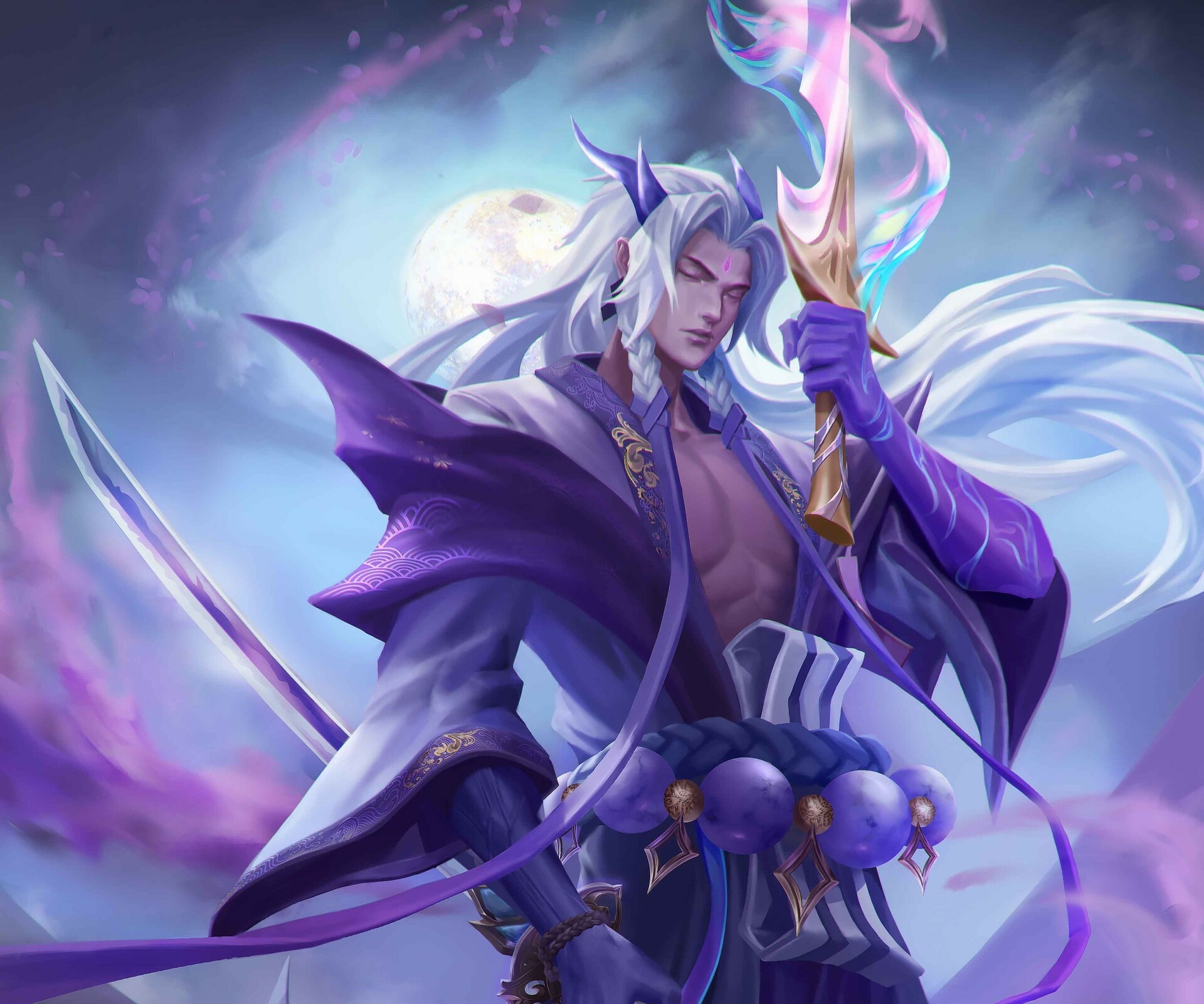 Yone male League of legends, high resolution, katan