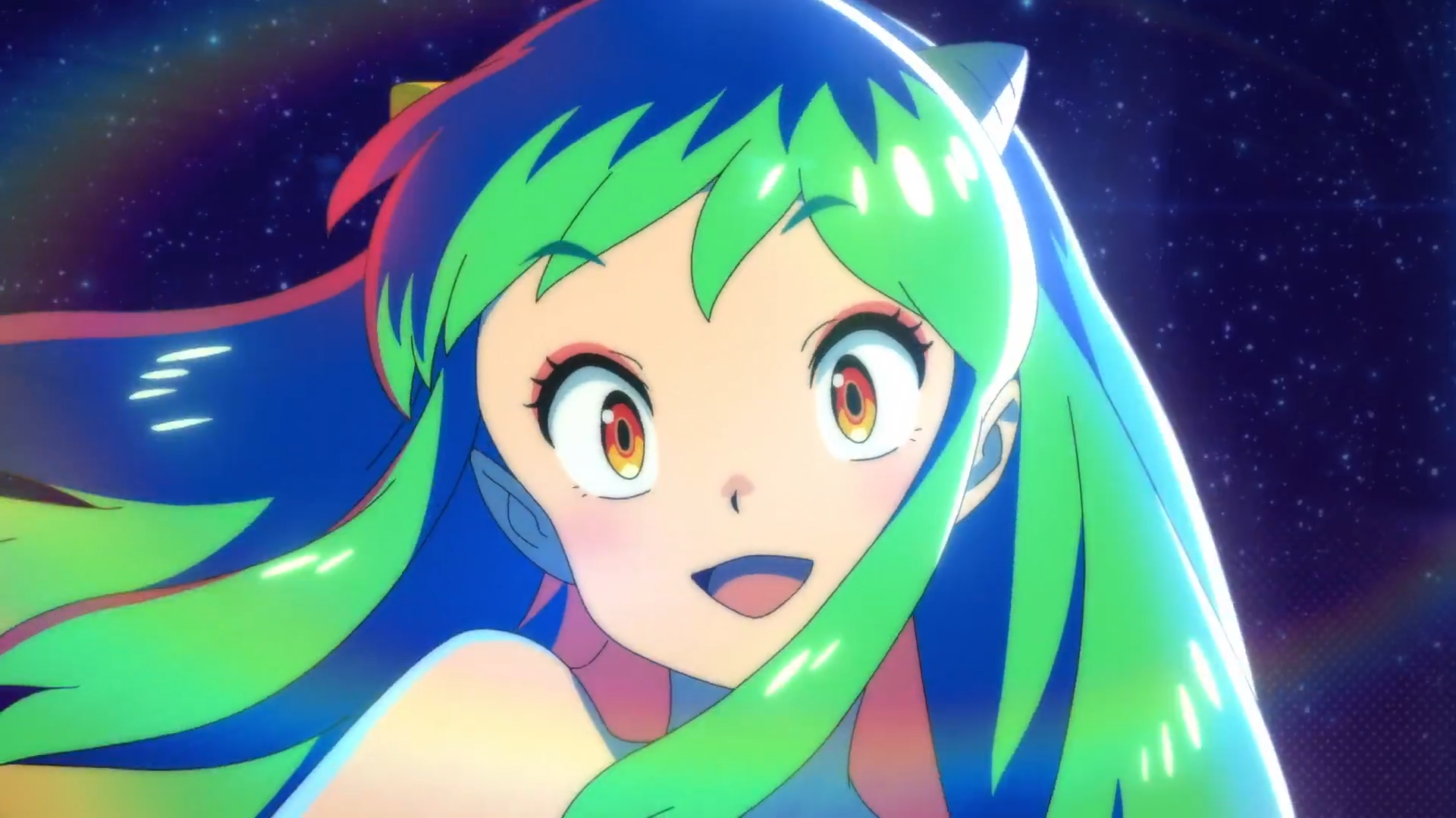 Wallpaper  Urusei Yatsura Lum Invader anime girls wink stars green  hair oni 3840x2160  Bottlekiller  2226588  HD Wallpapers  WallHere