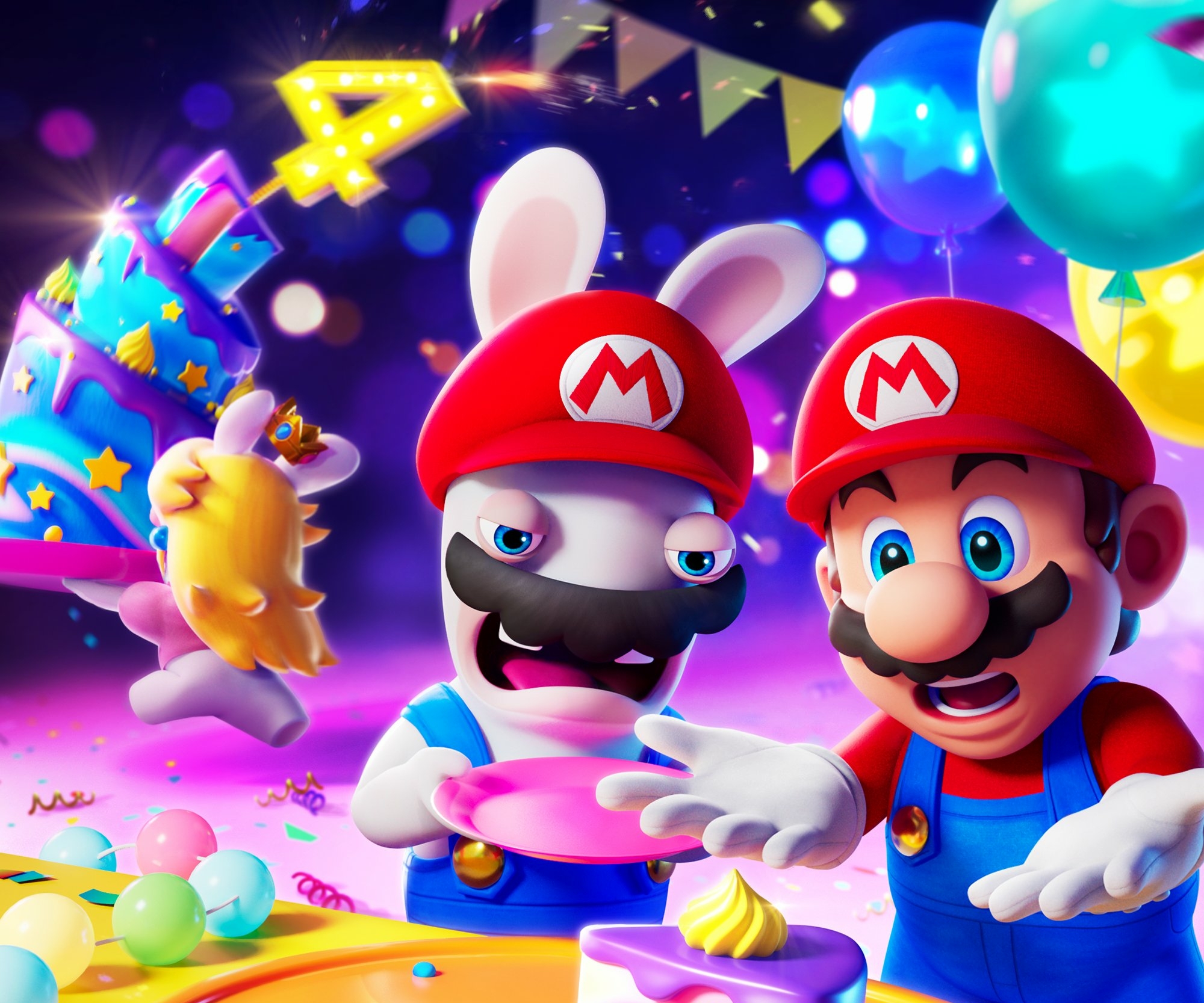 Rayman Raving Rabbids HD Wallpaper