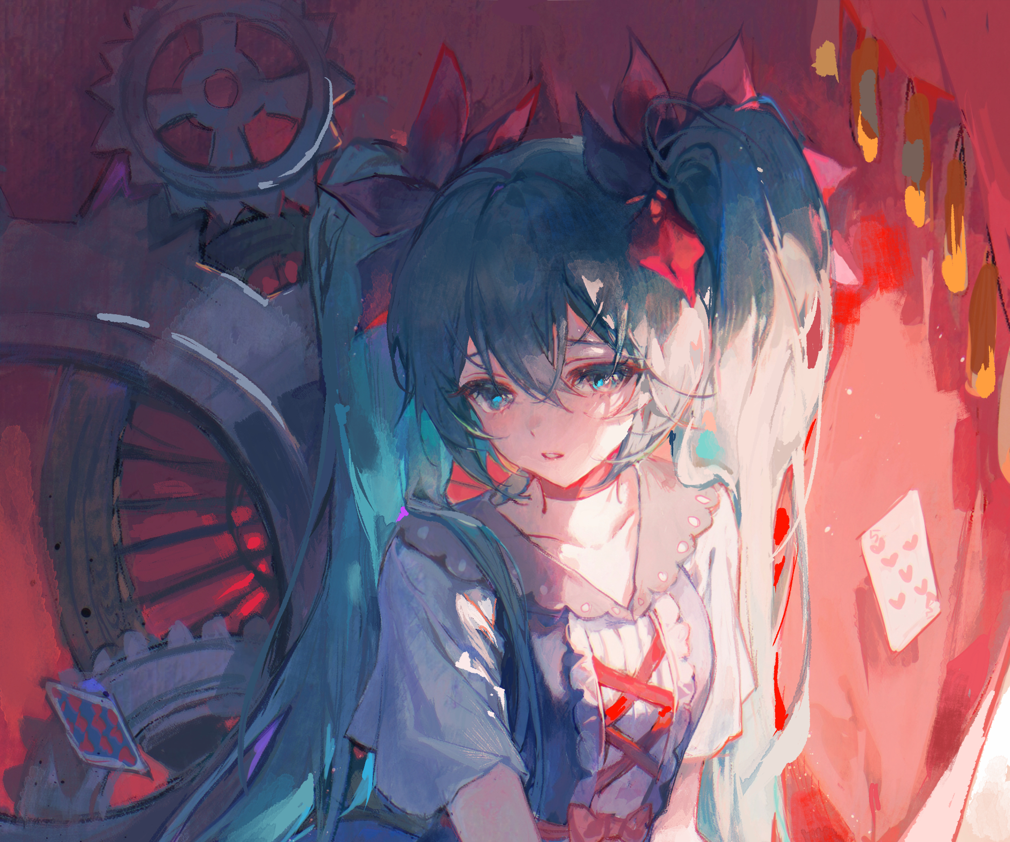 hatsune miku bleeding