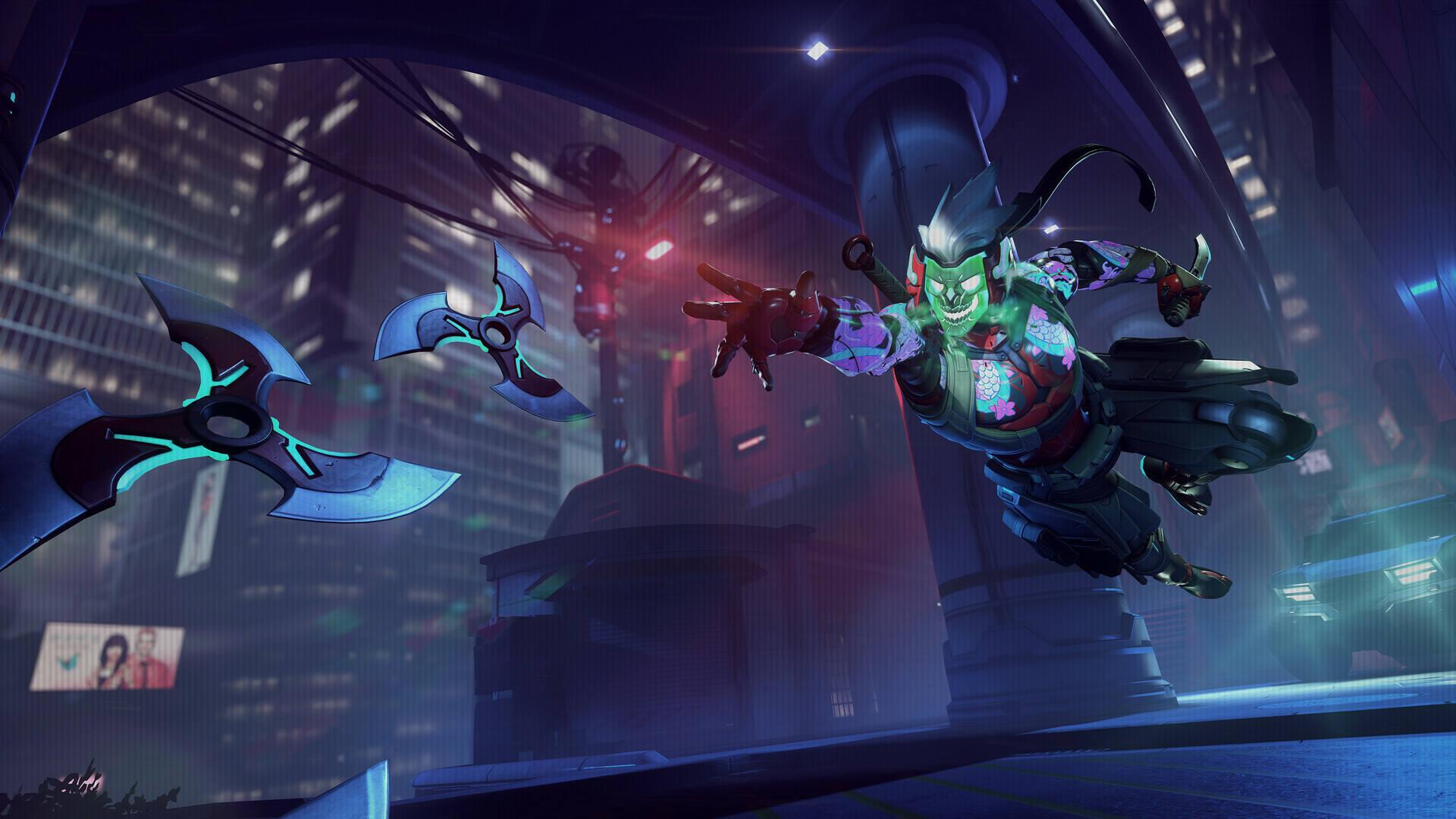 Cyberpunk Genji by Peter Tran