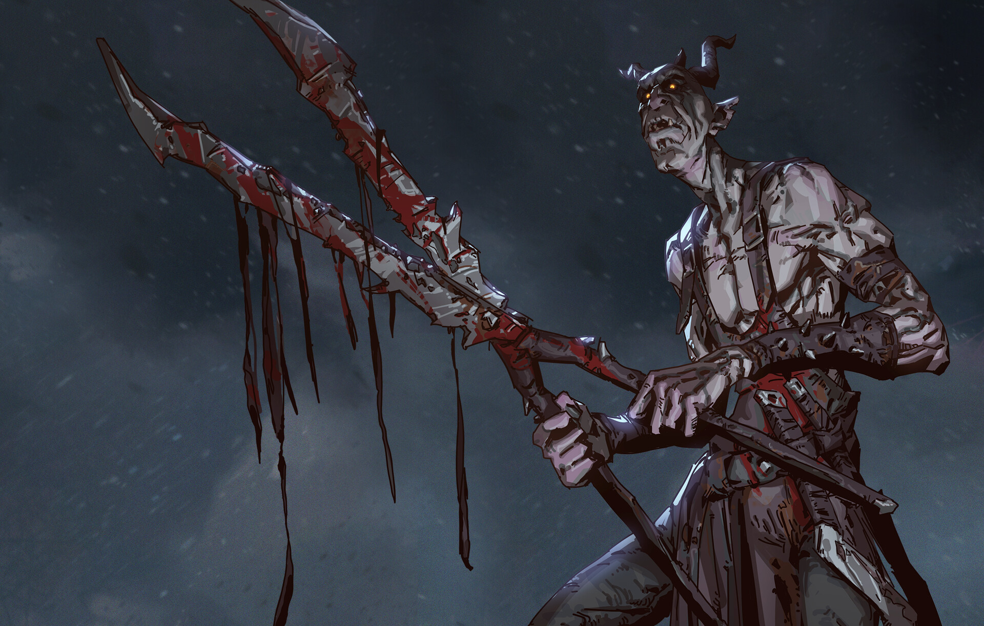 Fantasy Demon HD Wallpaper | Background Image
