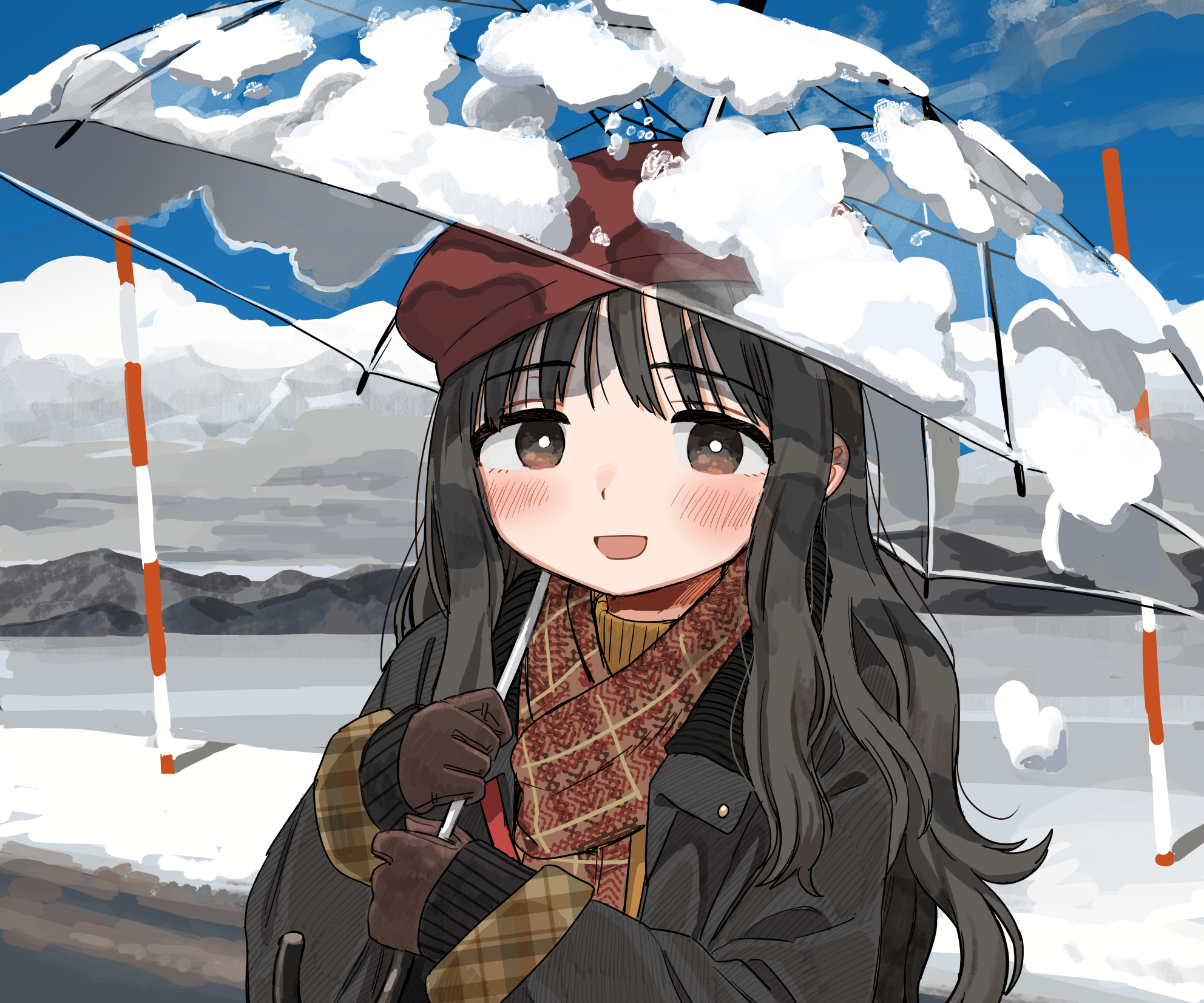 Anime Girl HD Wallpaper by zinbei