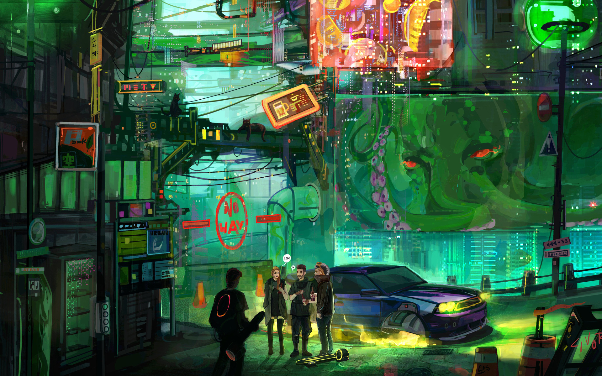 Sci Fi People HD Wallpaper | Background Image