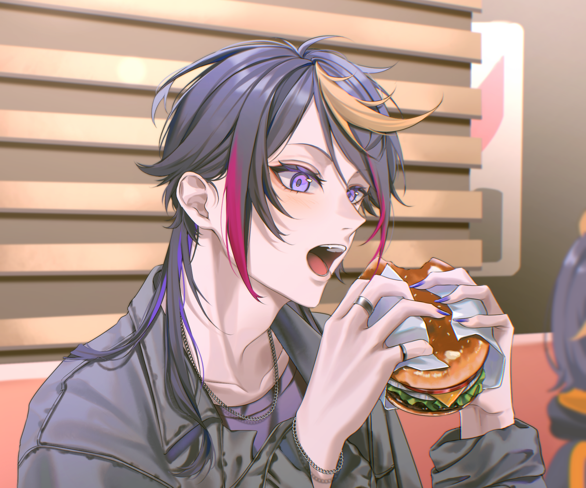 Download Luxiem Shu Yamino Anime Virtual Youtuber HD Wallpaper