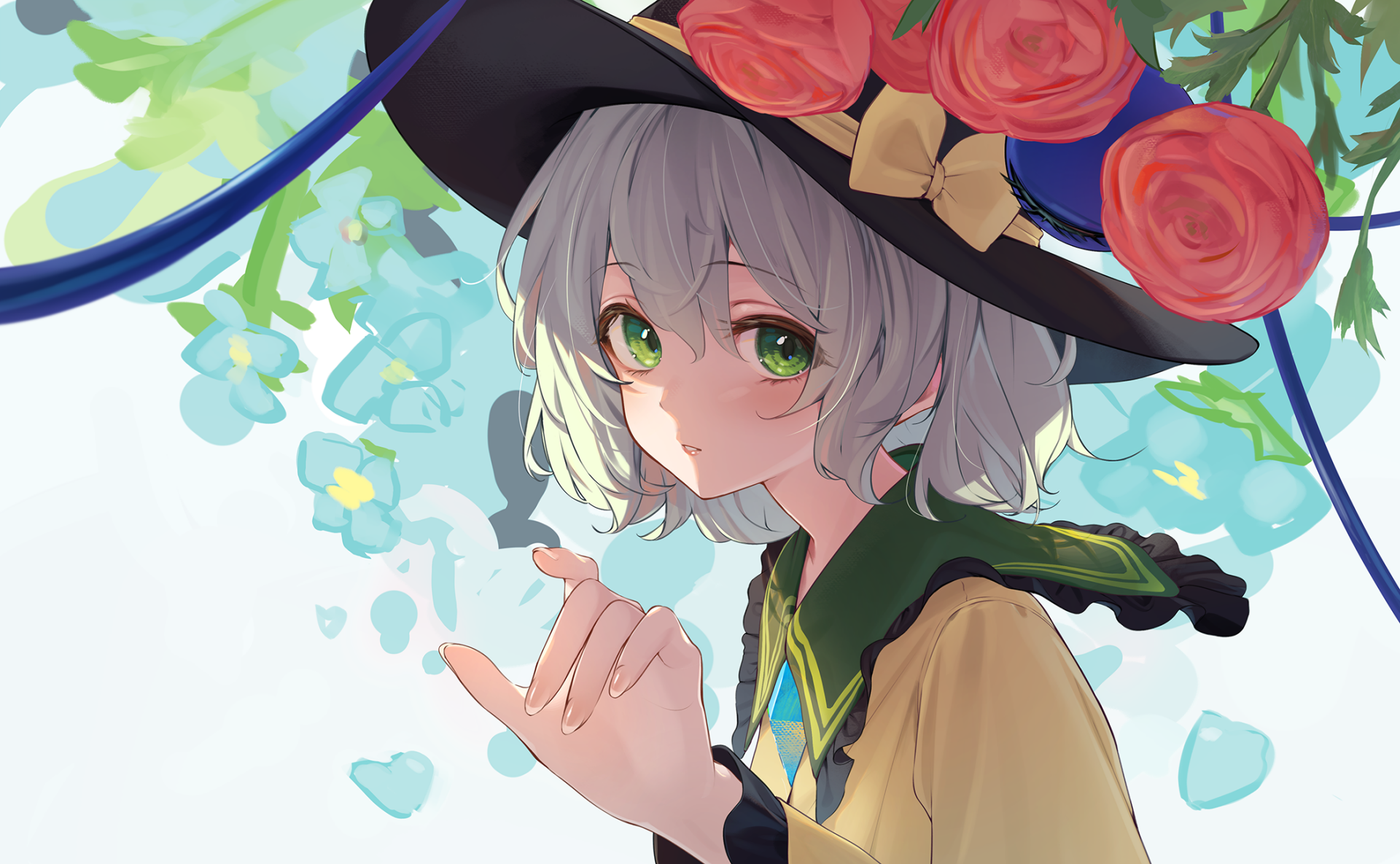 Download Koishi Komeiji Anime Touhou HD Wallpaper