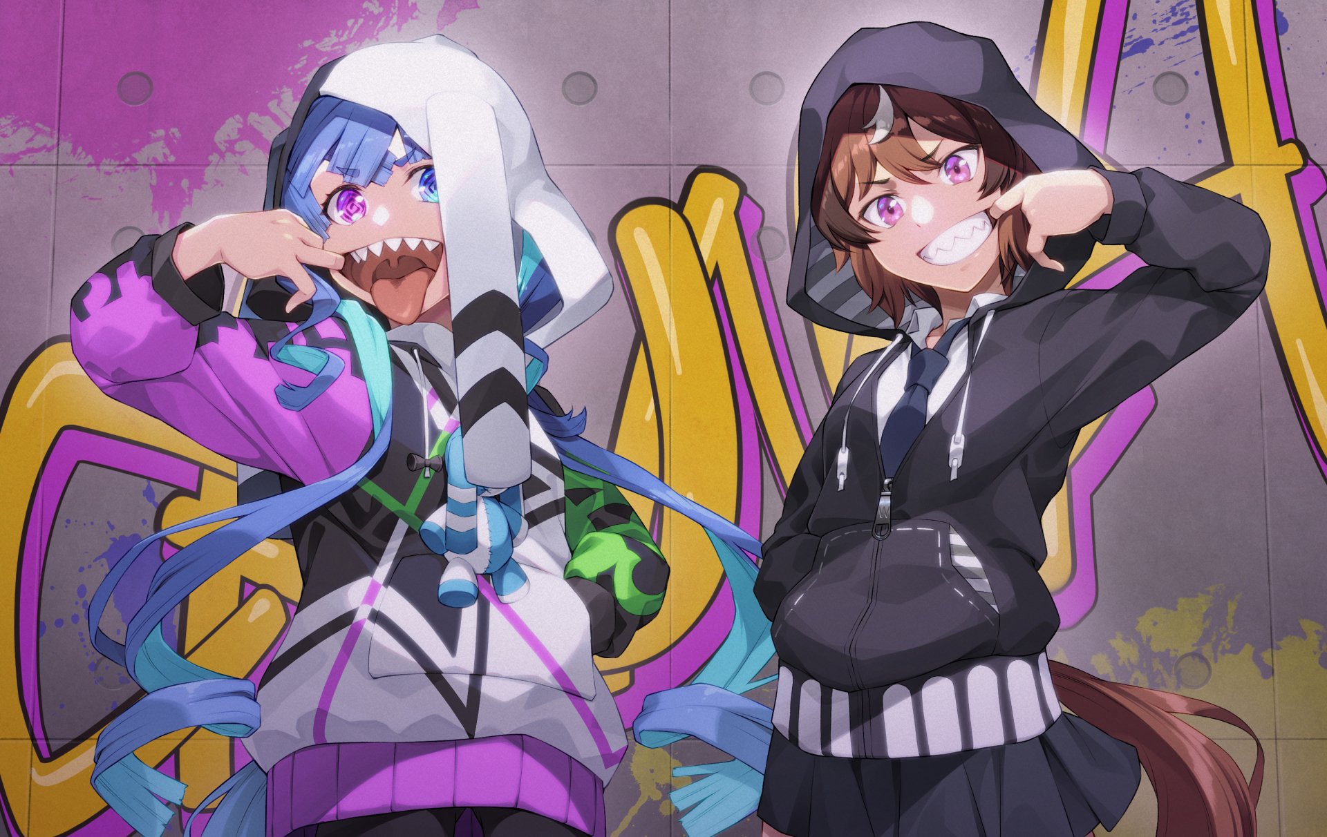 Download Twin Turbo (Uma Musume) Shinko Windy Anime Uma Musume: Pretty Derby HD Wallpaper