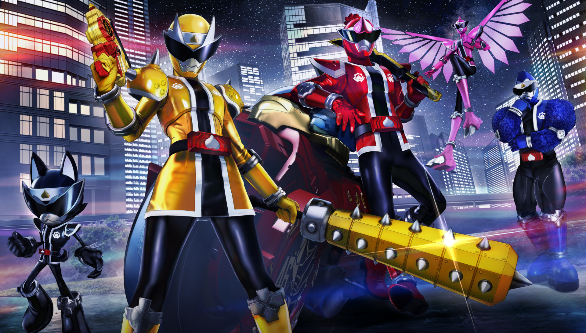 Download Anime Avataro Sentai Donbrothers HD Wallpaper
