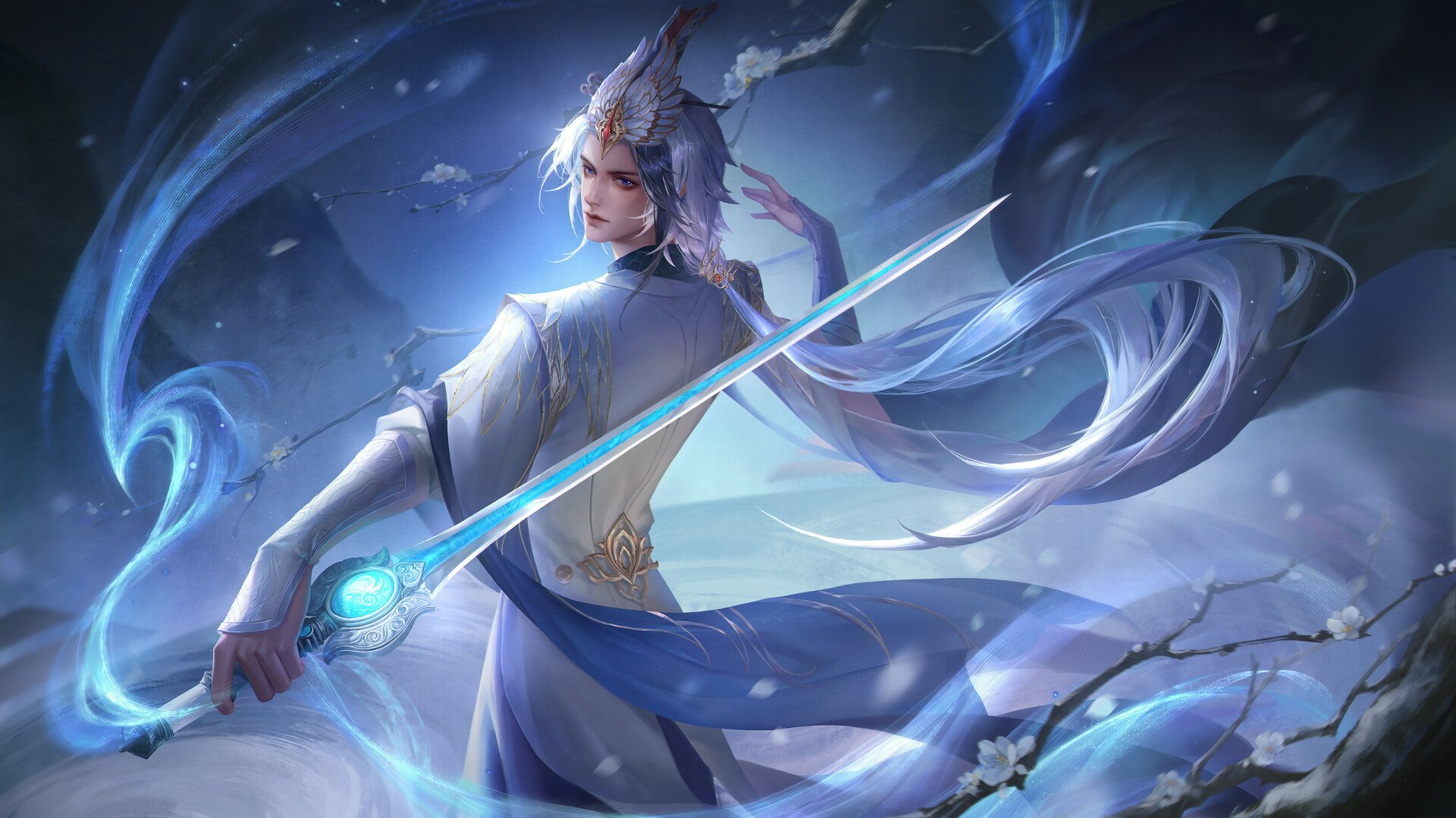 Download Fantasy Warrior Fantasy Warrior HD Wallpaper by Qikun