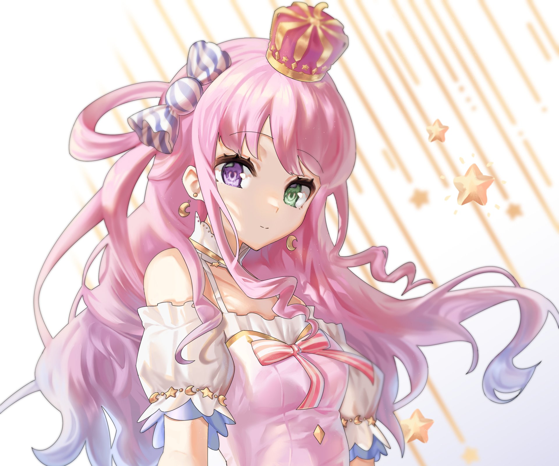 Download Hololive Himemori Luna Anime Virtual Youtuber HD Wallpaper