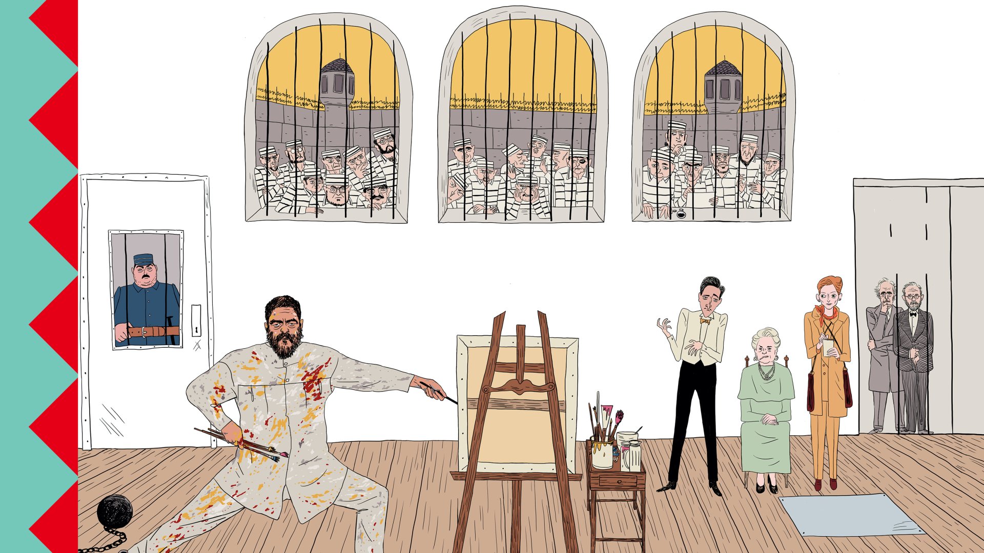 Download Movie The French Dispatch HD Wallpaper