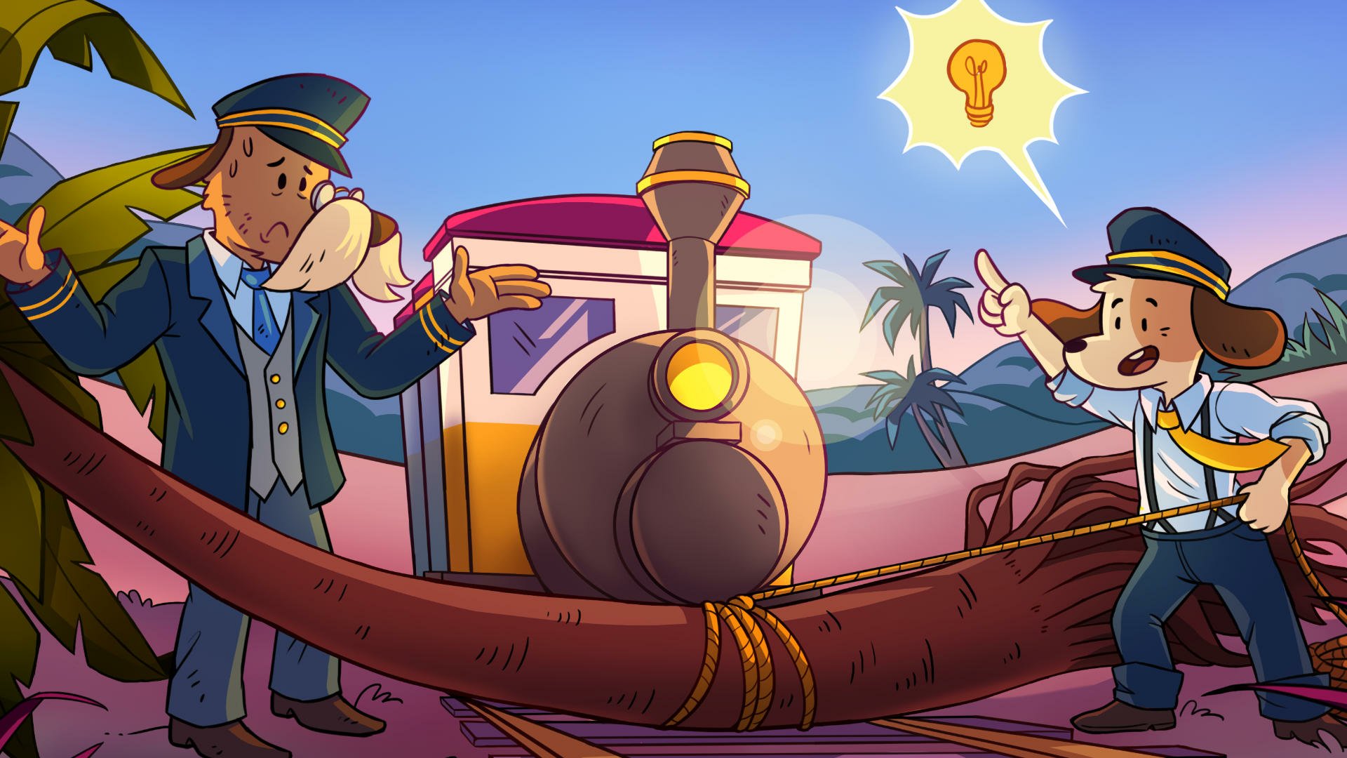 Download Video Game Railbound HD Wallpaper