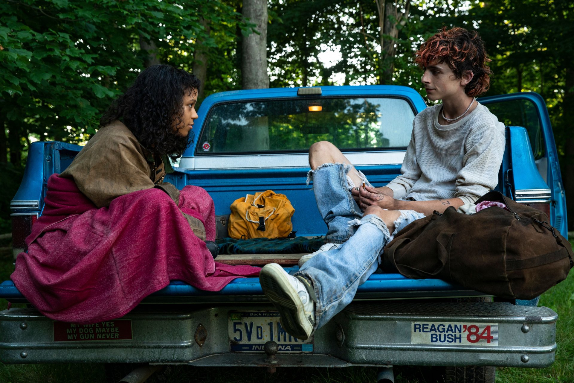 Download Taylor Russell Timothée Chalamet Movie Bones And All 4k Ultra HD Wallpaper