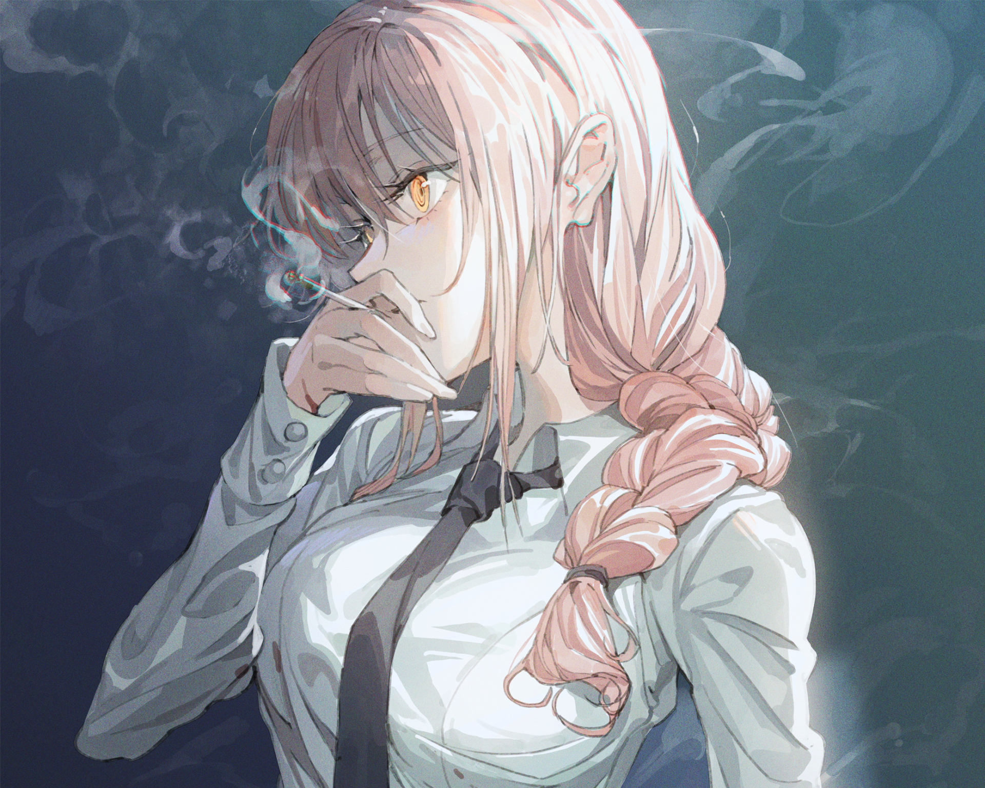 Download Makima (Chainsaw Man) Anime Chainsaw Man HD Wallpaper by HxxG / ホン