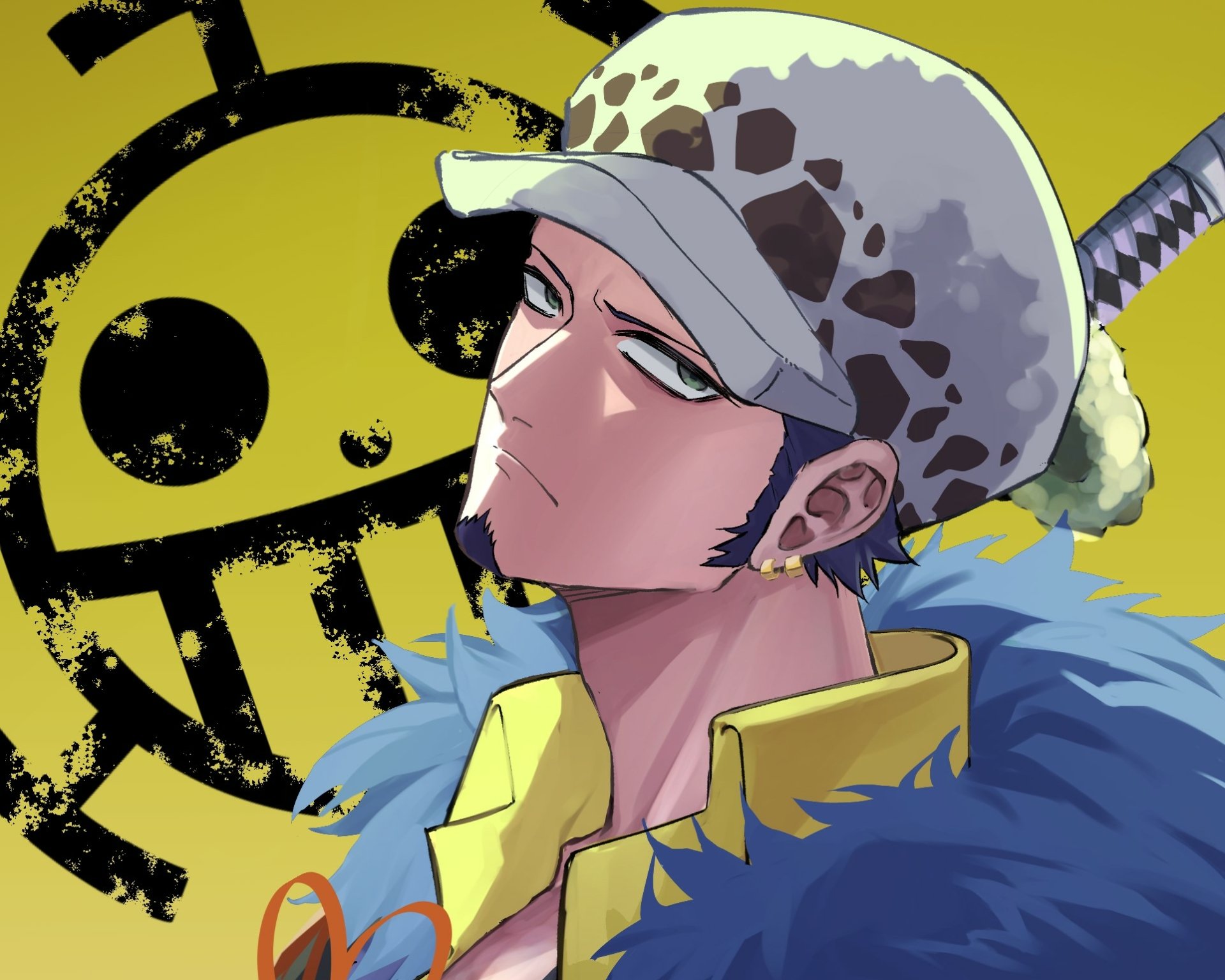 Download Trafalgar Law Anime One Piece HD Wallpaper by 緣