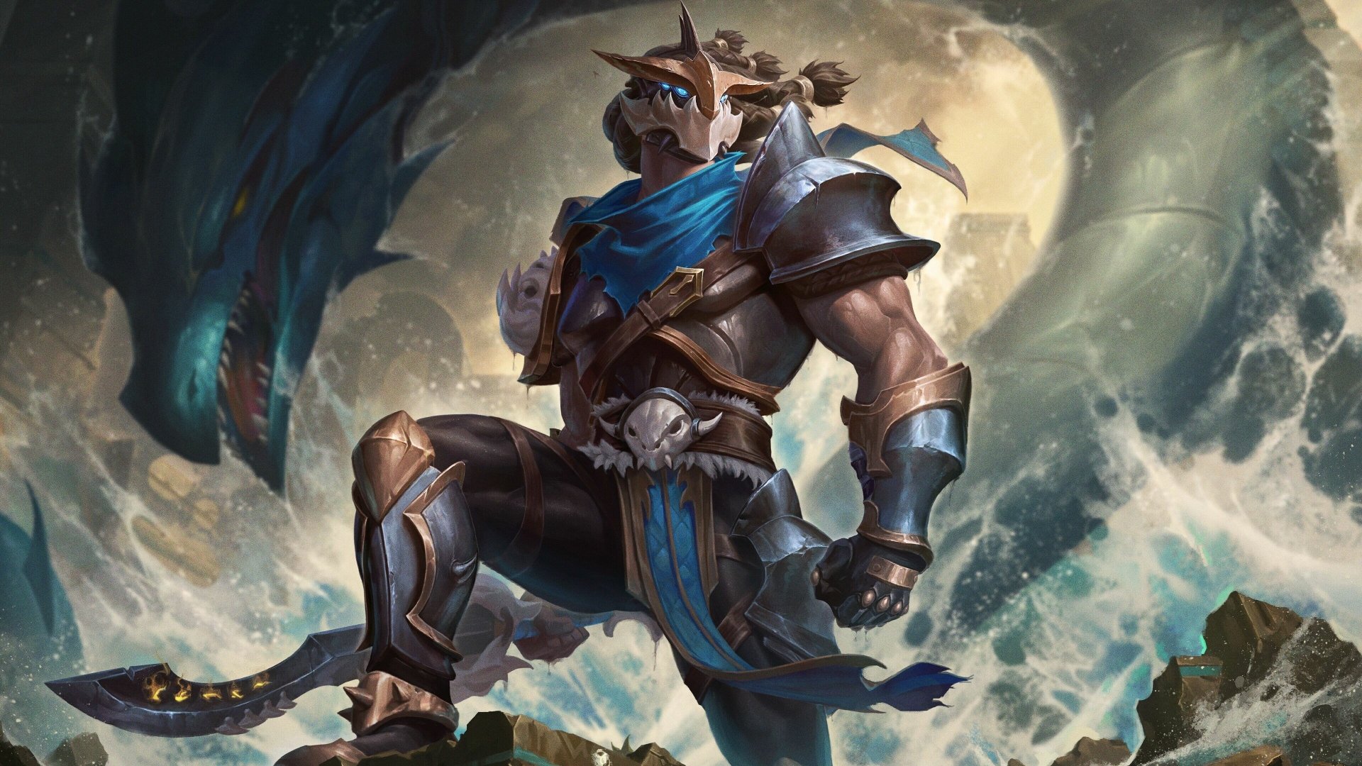 Download Gilgamesh (Smite) Video Game Smite 4k Ultra HD Wallpaper