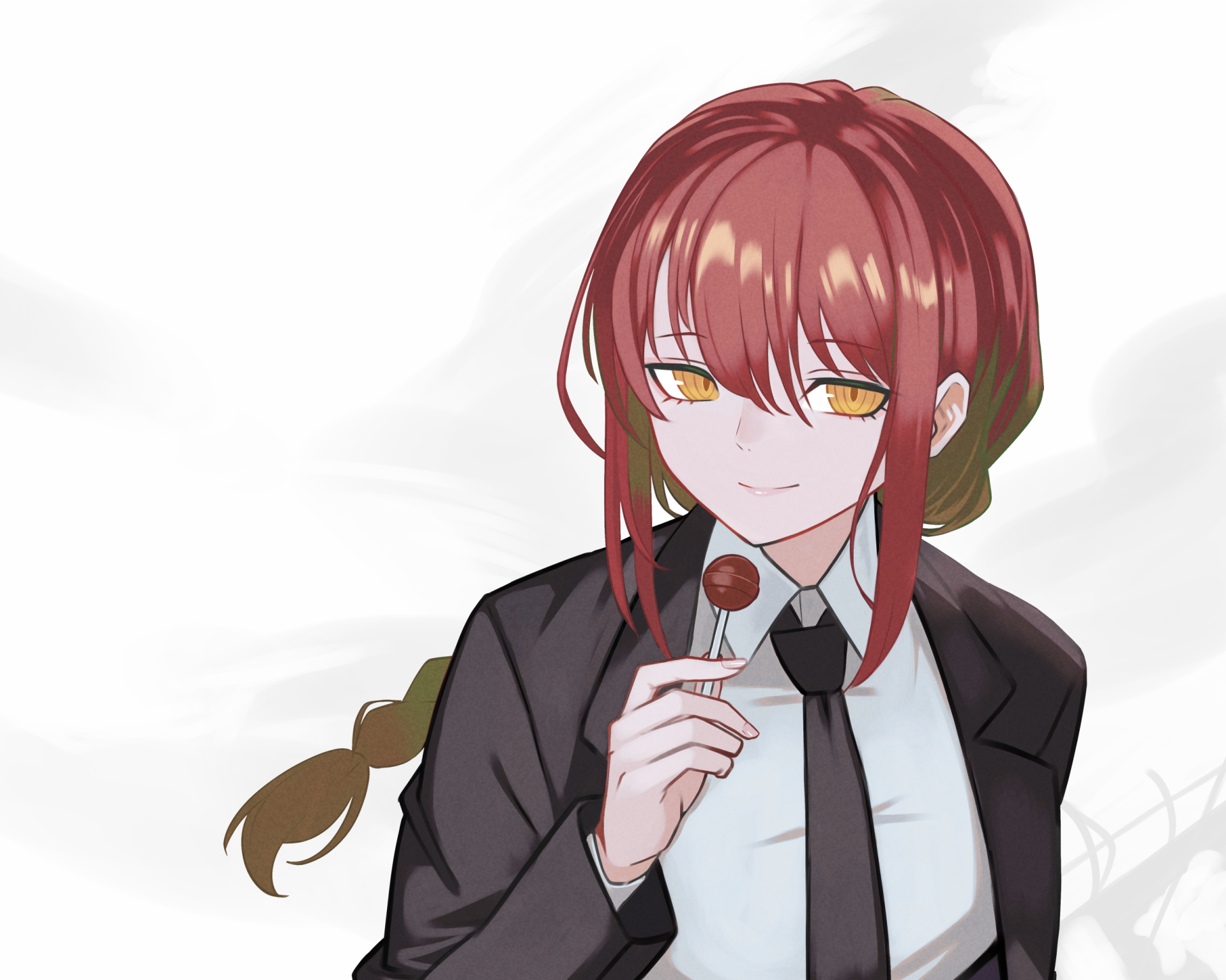 Download Makima (Chainsaw Man) Anime Chainsaw Man HD Wallpaper by 柊猫/ひいらぎねこ