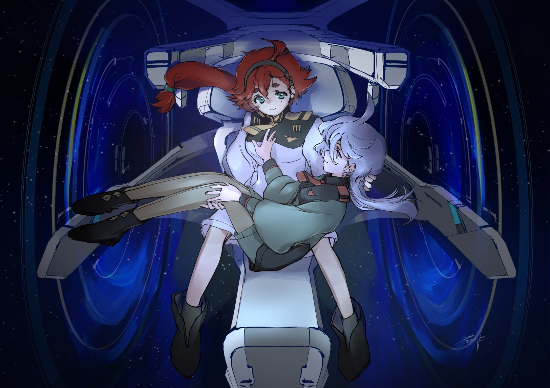 Download Suletta Mercury Miorine Rembran Anime Mobile Suit Gundam: The Witch From Mercury HD Wallpaper