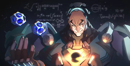 Sigma (Overwatch) video game Overwatch HD Desktop Wallpaper | Background Image