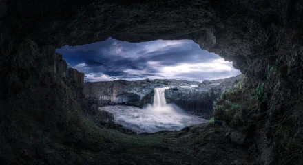 nature waterfall HD Desktop Wallpaper | Background Image