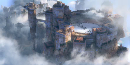 fantasy castle HD Desktop Wallpaper | Background Image